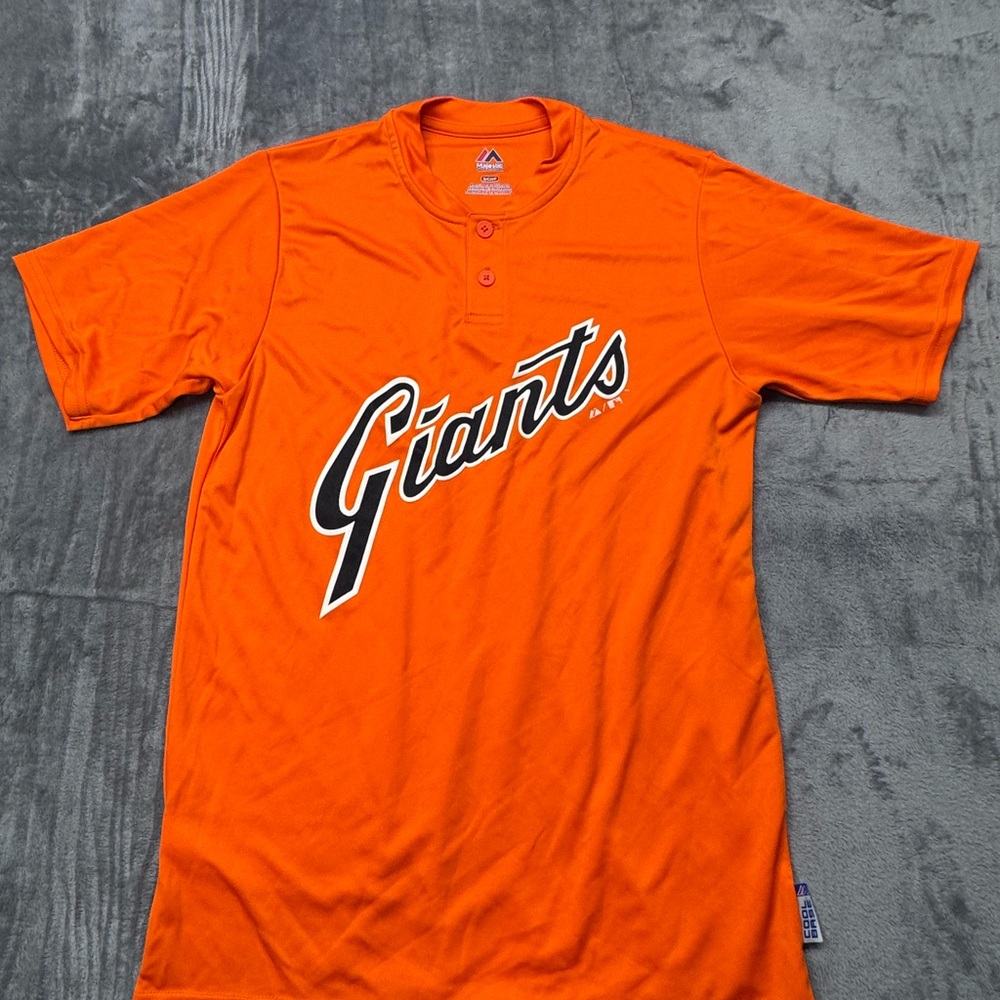 Majestic Orange Giants Men's Shirt